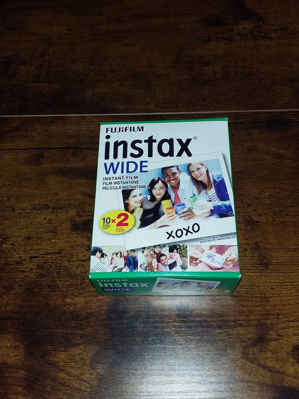 Fujifilm Instax Wide Instant Film 2 Pack For 20 Exposures